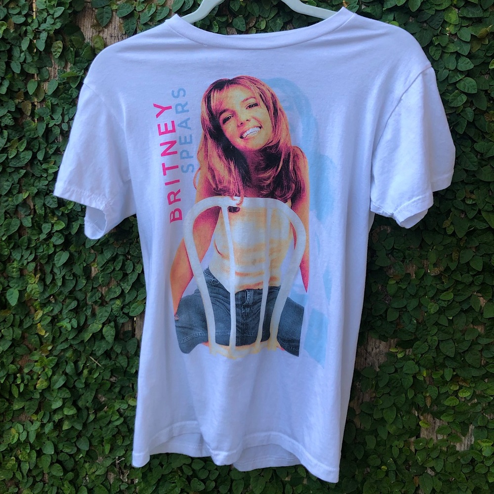 🤍 Britney Spears White T-Shirt 🤍